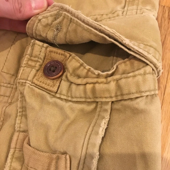 Vintage Abercrombie and Fitch A&F Heavyweight Cargo Shorts 34 - Picture 3 of 8